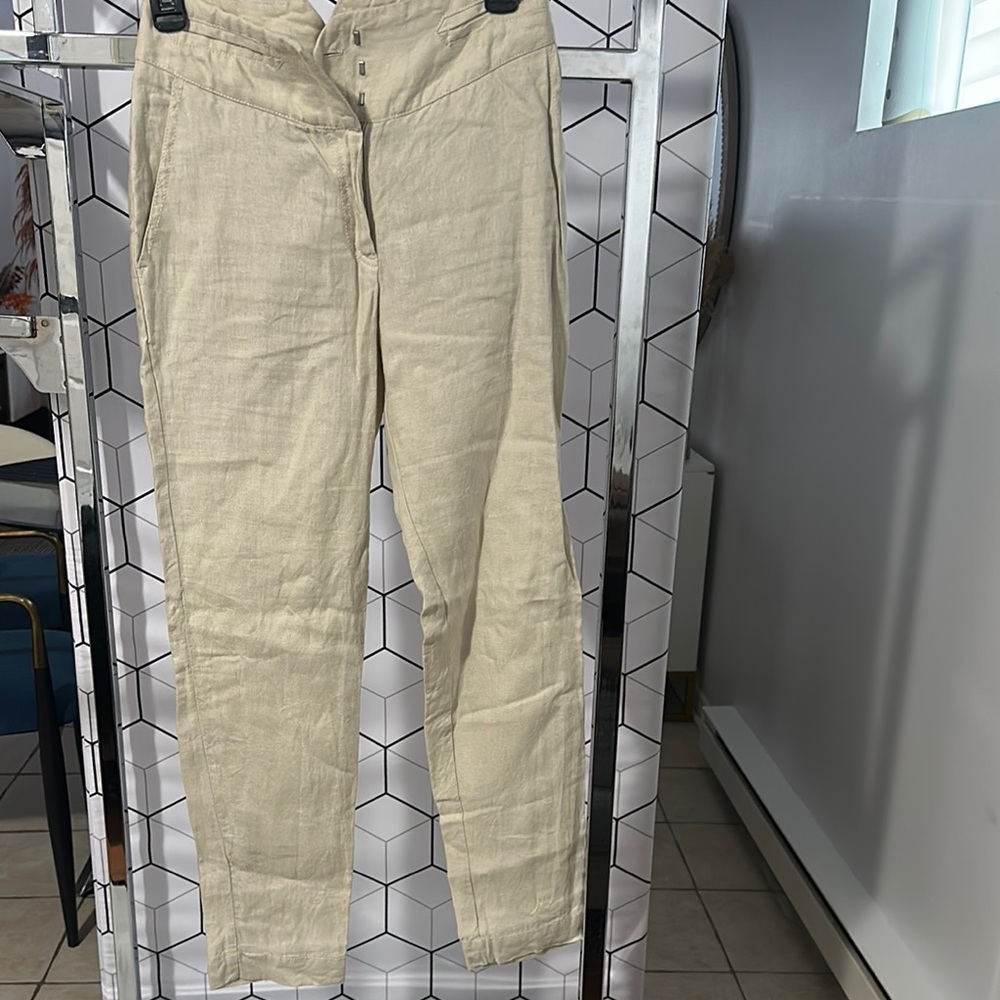 Mango Men's Cream Chinos